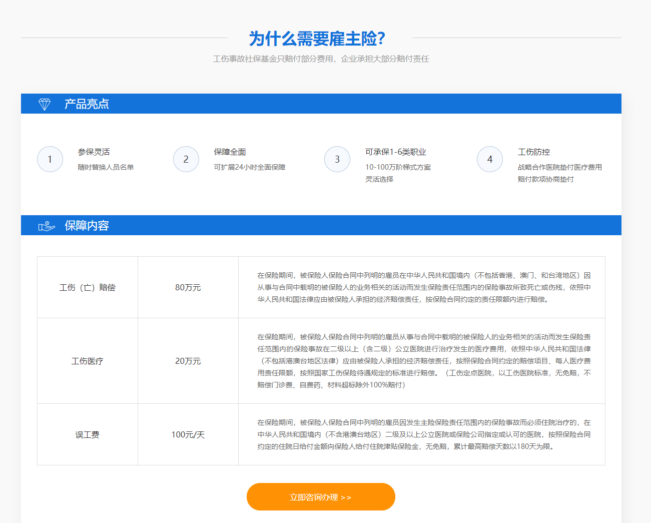 為什么需要雇主險